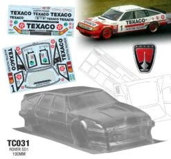 Rover SD1 190mm X 257mm With Decals