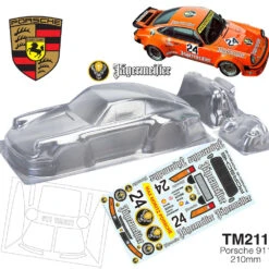 TM211 PORSCHE 911 210mm Jagermeister Tamiya M Chassis