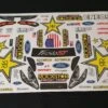 Fiesta M Chassis Rockstar Decals