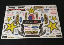 Fiesta M Chassis Rockstar Decals