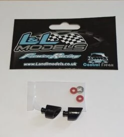 Small Angle Exhausts Tamiya TT01 TT02 190mm Bodyshell 257mm Shell