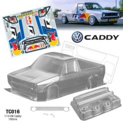 TC016 VW Caddy 190mm Tamiya TT01 TT02