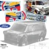 Ford Super Van REPSOL M Chassis Tamiya M05 M06 M07 M08 Xpress Transit