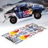 TS502 Red Bull Sticker, 20x40cm RC Decals Tamiya Short Corse Truck