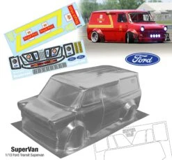 Ford Super Van 215mm X 257mm For TT01 TT02 Tamiya Transit -Toys Car Store 348388589 1306098469983384 8790653586651512198 n