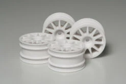 Tamiya Swift Super 1600 11 Spoke White Wheels (4) 51237