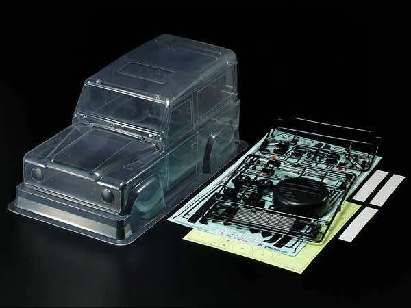 Tamiya Land Rover Defender 90 Bodyshell Set 51607 1 Tamiya Land Rover Defender 90 Bodyshell Set 51607