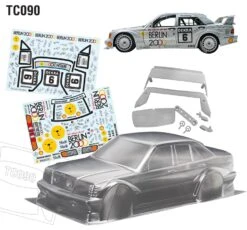 TC090 190E, 190mm Berlin 2000 50464 Tamiya Replica