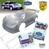 TB805 1/8 Porsche 911GT ROTHMANS (325mm) HOBAO Kyosho Mugen Sworkz TLR Hotbodies Traxxas