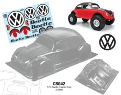 CB042 1/10 Beetle Crawler Body, 313mm TRX4 LOSI AXIAL REDCAT HPI