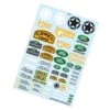 TC915 1/10 Crawler Sticker, A4 Land Rover 300mm X 137mm RC Decals Tyre Tamiya HPI KYOSHO