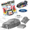 TC101 Fiesta WRC 200mm Tamiya TT01 TT02