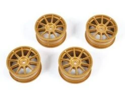 #51022 Tamiya - 1/10 Medium-Narrow 10-Spoke Wheels (Offset 0) Gold