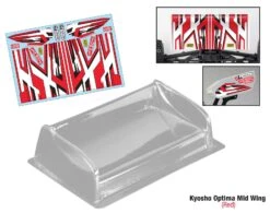 Kyosho Optima Mid Turbo Body & Wing Set Multi Options -Toys Car Store ADA709B6 8441 419A 8E69 52F43B6F511E
