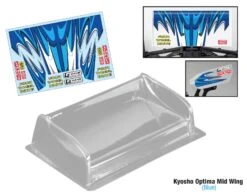 Kyosho Optima Mid Turbo Body & Wing Set Multi Options -Toys Car Store AEB93F99 0361 43CF B46A BFD3C8A041A8