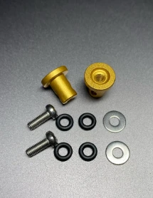 Wing Holders For 93wcs (golden) Yokomo Dogfighter FZ-075