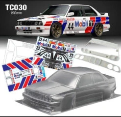 TC030 BMW E30 Mobil 1 Tamiya TT01 TT02