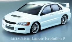 Matrixline Mitsubishi Evolution 9 Clear Body Shell 190mm Part Number: PC201305