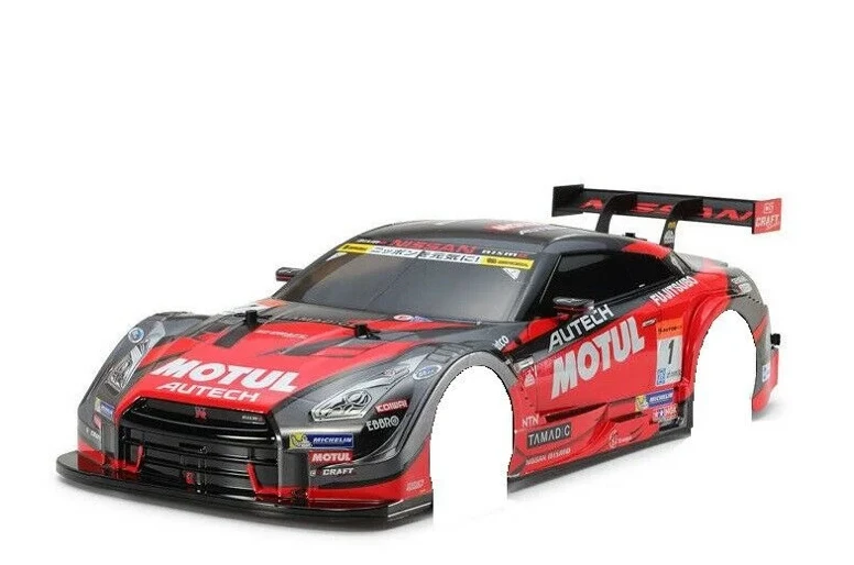 TAMIYA BODY SET NISSAN MOTUL AUTECH GT-R 1:10, CLEAR # 300051584 1 TAMIYA BODY SET NISSAN MOTUL AUTECH GT-R 1:10, CLEAR # 300051584
