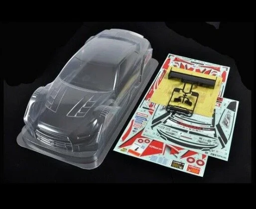 TAMIYA BODY SET NISSAN MOTUL AUTECH GT-R 1:10, CLEAR # 300051584 2 TAMIYA BODY SET NISSAN MOTUL AUTECH GT-R 1:10, CLEAR # 300051584 - Image 2