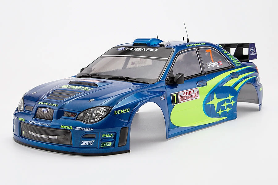 KILLERBODY SUBARU IMPREZA WRC 2007 PAINTED BLUE BODY KIT KB48762 1 KILLERBODY SUBARU IMPREZA WRC 2007 PAINTED BLUE BODY KIT KB48762