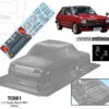 Tc061 Toyota Starlet 195mm X 257mm Tamiya TT01 TT02 MST Drift HPI Rally