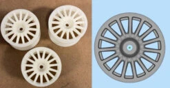 306 SEBASTIEN LOEB RACING WHEEL SET