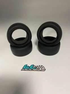 L&L CUP RACER'S Slick Tyres (Soft) Scale For Mk1 Mk2 Escort, Talbot Sunbeam Set Of 4