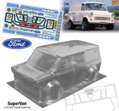 Ford Super Van 215mm X 257mm For TT01 TT02 Tamiya Transit
