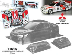 TM235 1/10 Mini Evolution III, 225mm