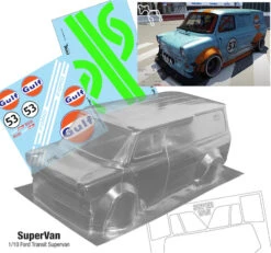 Ford Super Van 215mm X 257mm For TT01 TT02 Tamiya Transit -Toys Car Store image f9fb5a0b 1d42 4ae5 8252 9f9ac4128ff0