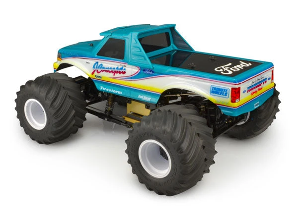 JConcepts 1993 Ford F-250 Monster Truck Body With Fastback And Visor (fits 7in X 13in Wheelbase Trucks) JC0404 2 JConcepts 1993 Ford F-250 Monster Truck Body With Fastback And Visor (fits 7in X 13in Wheelbase Trucks) JC0404 - Image 2