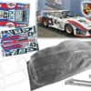 TC935 On Road Car Porsche Clear Body Tamiya TT01 TT02 190mm X 257mm