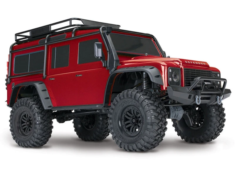 Traxxas TRX-4 Land Rover Defender 110 - Red Part TRX82056-4-RED 1 Traxxas TRX-4 Land Rover Defender 110 - Red Part TRX82056-4-RED